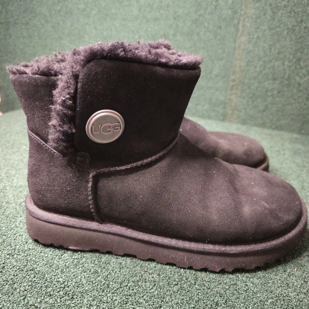 UGG Gray Suede Boots